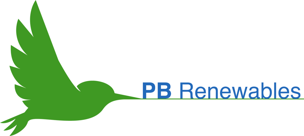 PB Renewables green and blue logo